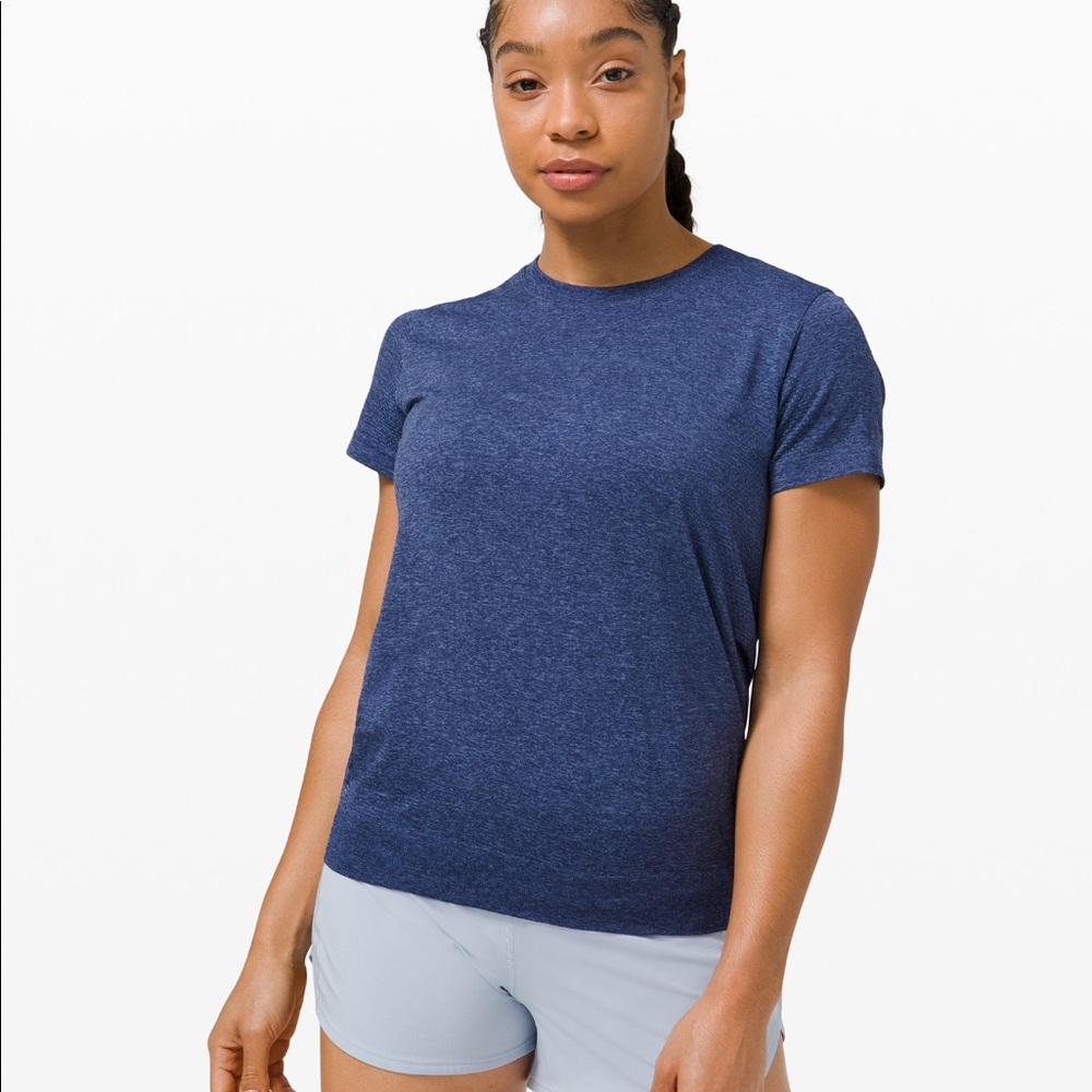 NWT swiftly breathe short sleeve Sz2